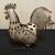 DECOR: METAL ROOSTER CANDLE HOLDER 1 thumbnail