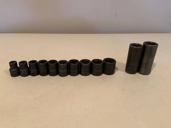 1/2 Inch Drive Impact Sockets 1