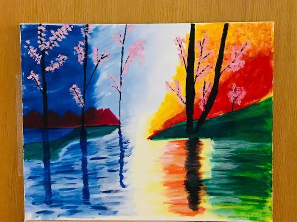 'Shades of Light' Painting Canvas Art 1