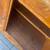 Vintage  bar buffet Sideboard credenza solid wood 3 thumbnail