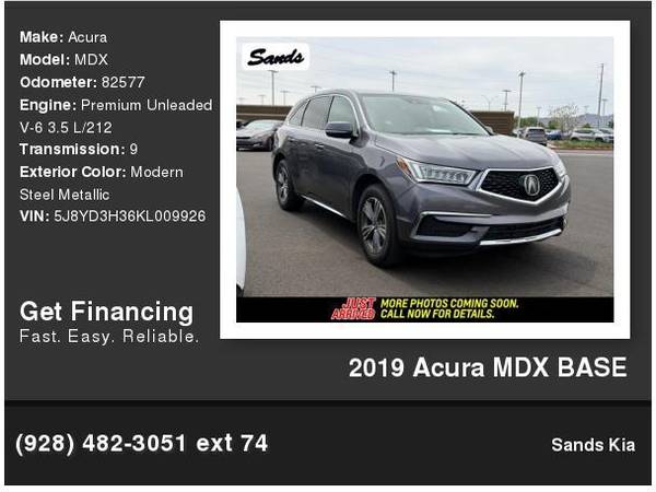 2019 Acura MDX -- Call and Make Offer -- 1