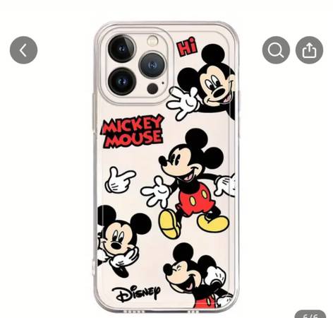 美品　iPhone 15Pro 256GB ミッキー iPhone 15 Pro/15 Pro Max用 カメラフルプロテクター [ミッキー