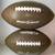 Giant Inflatable Bud Light Budweiser Faux Leather Footballs 6 thumbnail