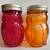 Glass Owl Shaped Storage Jar, Canister, Set of 2 9 thumbnail