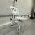 Unique antique 1920's Adjustable Deco Industrial Metal Dental Chair 3 thumbnail