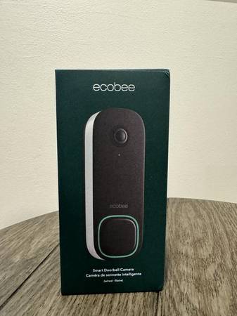 BNIB Ecobee Smart Doorbell Camera (Wired) Video Doorbell 1