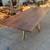 Modern walnut conference table dining table 7 thumbnail