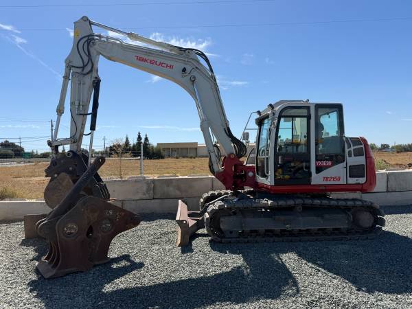 Takeuchi TB 2150 Excavator, Concrete Crusher, Buckets And Compaction W 1
