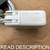 Apple A1718 61W USB-C Power Adapter + A1689 MK122LL/A Extension Cord 3 thumbnail
