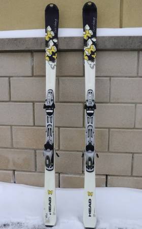 Head First Thang CP9 Women's Skis 163 cm + SL100 Bindings 1