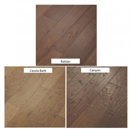 Multi width Hickory Wood Flooring starting at $1.39/sq ft -Pebble Hill 1