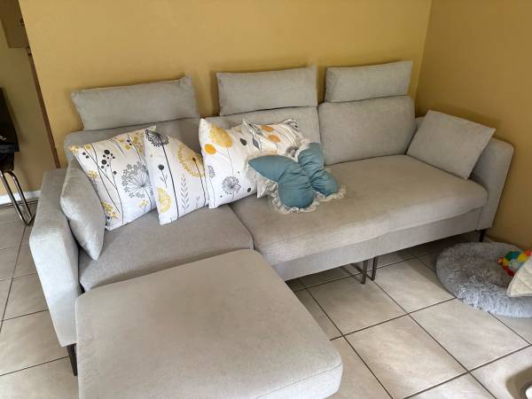 90.6 L shaped sectional sofa 1