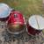 1990 Pearl Export Drum Set W/ Mahogany/Birch Shells and the cool long 5 thumbnail