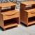 vintage 1965 mid century modern walnut four piece BEDROOM SET 15 thumbnail