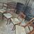 Set of 5 antique dining chairs 2 thumbnail