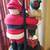 Holiday Creations Animated Scene Santa & Girl with Lamp Post 5 thumbnail