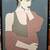 Patrick Nagel NC #10 Serigraph, Framed in Glass 1 thumbnail