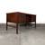 Danish Mid Century Modern Rosewood Desk, c1970s 4 thumbnail