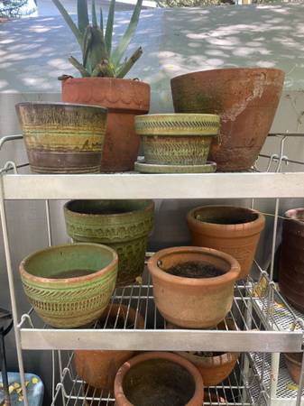 Vintage Planters / Garden Pots - $30 (Hollywood Hills)63470806489857122