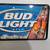 "Bud Light" Beer Clock Wall Hanging Picture 8 thumbnail