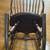 Vintage Stickley Wood Windsor Fan Back Rocking Chair 1995 Continuous Arm Rocker 9 thumbnail