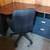 BUSH Black & Brown 3-Pc Corner Desk, Chair & Filing Cabinet Set 1 thumbnail