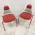 MCM Rust Orange Shell Accent Chairs BRAND NEW 5 thumbnail