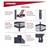 Husky 4-Shelf Metal Heavy-Duty Adjustable Garage Storage Shelving Unit 12 thumbnail