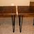 End Tables / Night Stands Oak Top Hairpin Legs 1 thumbnail