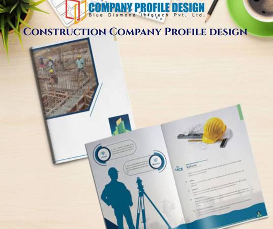 Construction Company Profile design 1