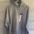 GILDAN SIZE MEDIUM GREY HEAVY HOODED POCKET SWEATSHIRT *NEW* 1 thumbnail