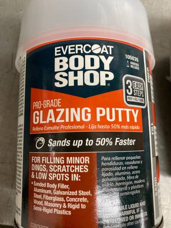 Evercoat Body Shop Glazing Body Putty Brand New Never Open With Hardne 1