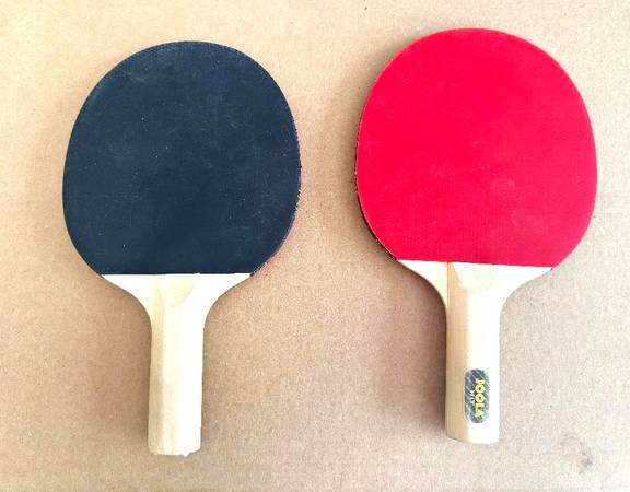 Brand New JOOLA Hit Table Tennis, 2 Paddles, Red/ black 1