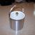 VTG Brushed Silver Insulated 3qt Ice Bucket - Silver / Gold 1 thumbnail