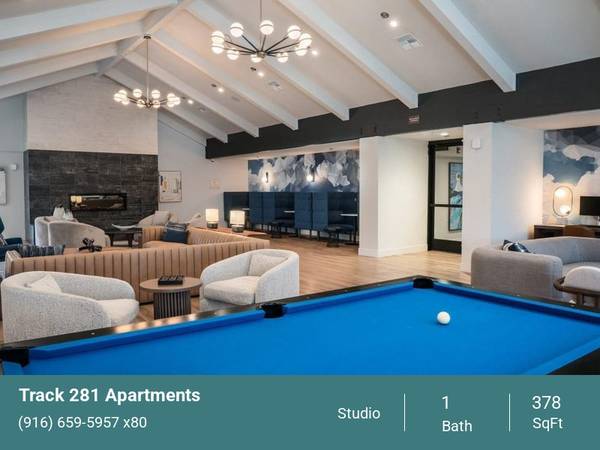 $1,541 / 378ft2 - More info on Smart Laundry Lounge, Billiards Table (Sacramento)64043668524931120