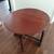 ROUND SUTHERLAND (FOLDING) DINING TABLE c 1900. MAHOGANY, FINE CNDTN 9 thumbnail