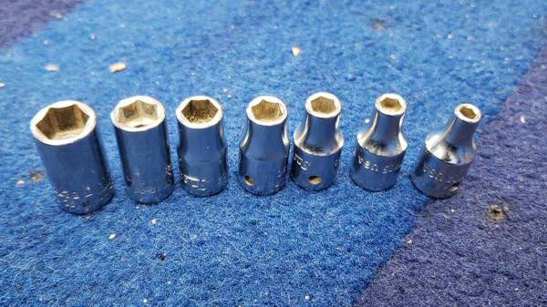 Snap-on 1/4" Drive Socket Set Standard 1