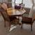 Solid wood kitchen table and chairs perfect condition with leaf and 4 chairs sol 16 thumbnail