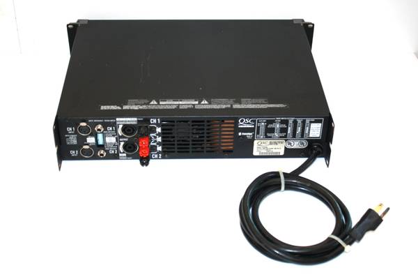 Amplificador de potencia estéreo QSC PLX 1202 200 WPC - VGC - Probado - $275 (Avon Lake)62969129295233124