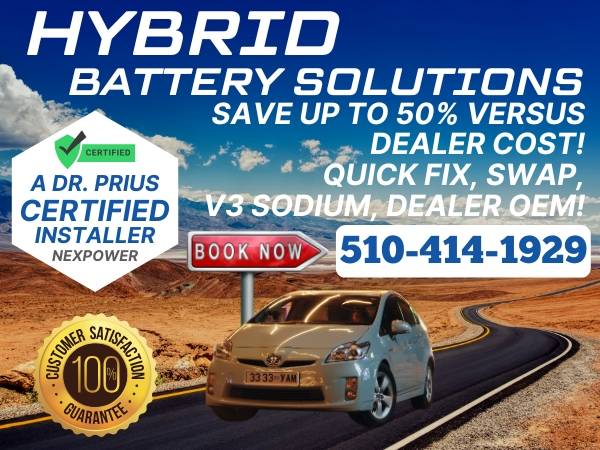 2000-2017 Toyota Camry Prius Hybrid Battery Repair Replacement 1