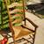 Early American Style Ladderback, Rush Seat, Arm Chair 2 thumbnail