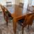 Solid Wood Dining Table with 6 Chairs 2 thumbnail