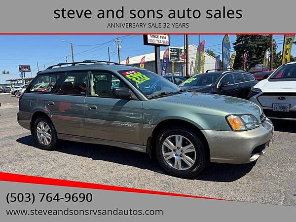 1 2004 Subaru Outback H6 3.0 35th Anniversary Edition AWD 4dr Wagon (621 1