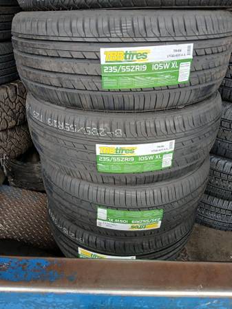 4 New Tires Installed/ 4 Llantas Nuevas Instaladas 235/55/19 TBB Tires 1