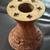 Wood and Brass Candle Holder 1 thumbnail