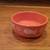 Fun Orange Ceramic Pet Food / Water Bowl w Fish & Swirls Designs!!! 2 thumbnail