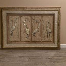 EXTRA LARGE STONE INSERTS PICTURE 58" X 41" 1