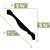 PVC Crown Molding: 2 sizes: 5 1/2" or 4 3/16" Height 5 thumbnail