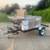 Deluxe Mobile Food Cart with Extended Storage Rack 1 thumbnail