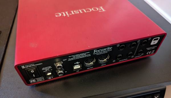 【定価29700円】Focusrite Scarlett 6i6 2nd Gen Focusrite Scarlett 6i6 2nd Gen USB Audio Interface Confirmed